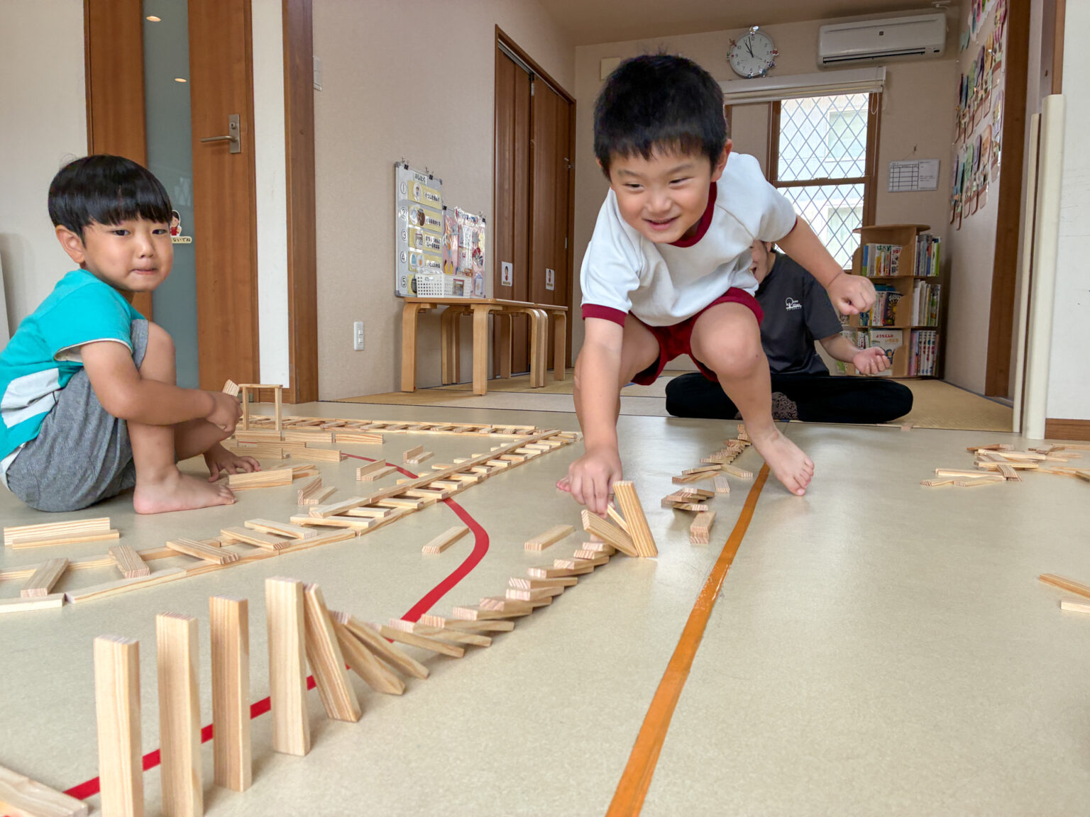 カプラ遊びの様子 ⑦