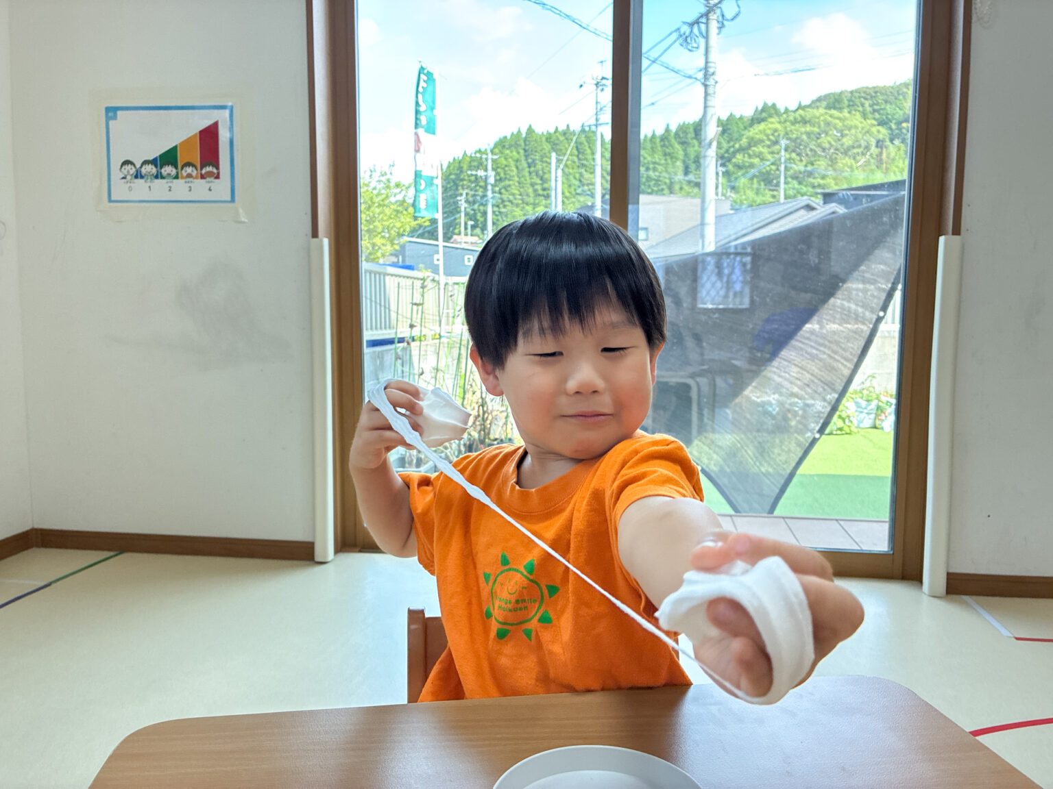 粘土遊びの様子 ⑦