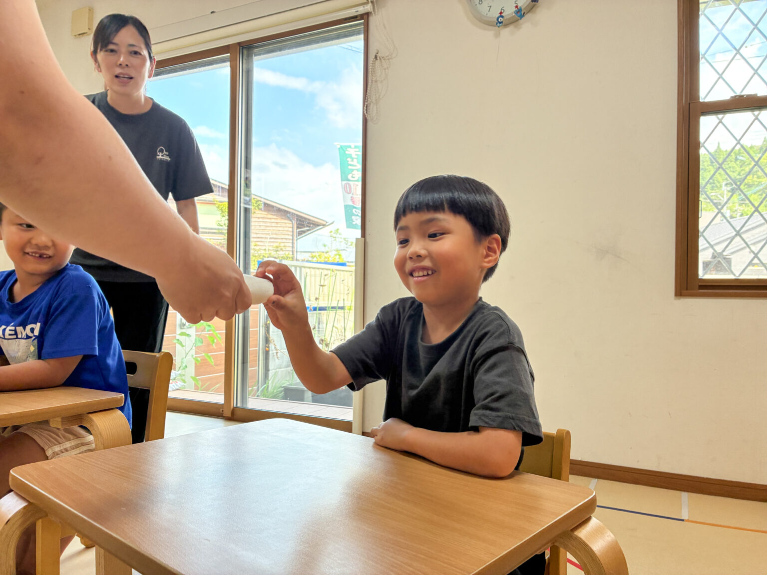 粘土遊びの様子 ⑩