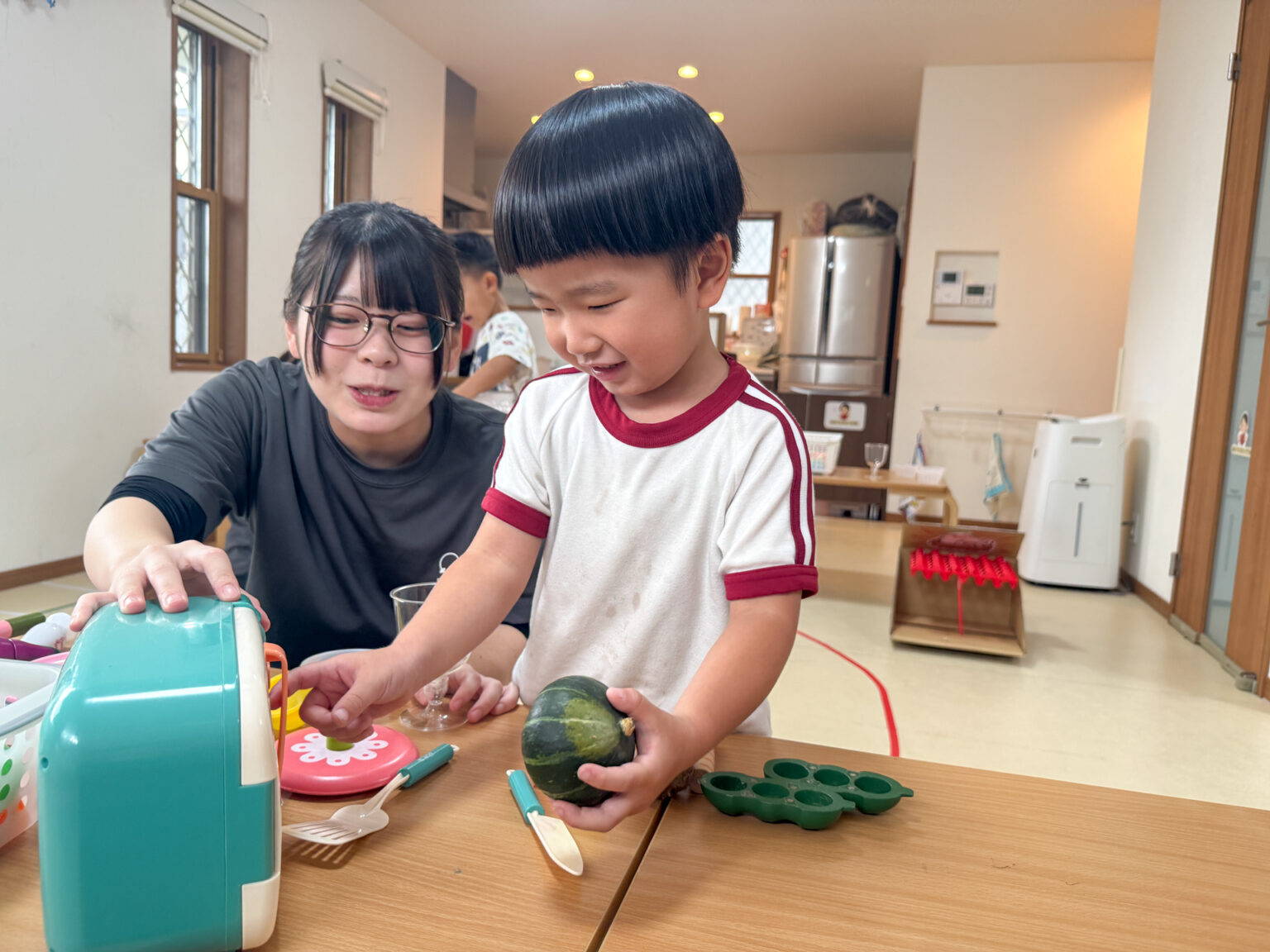 ままごと遊びの様子 ①