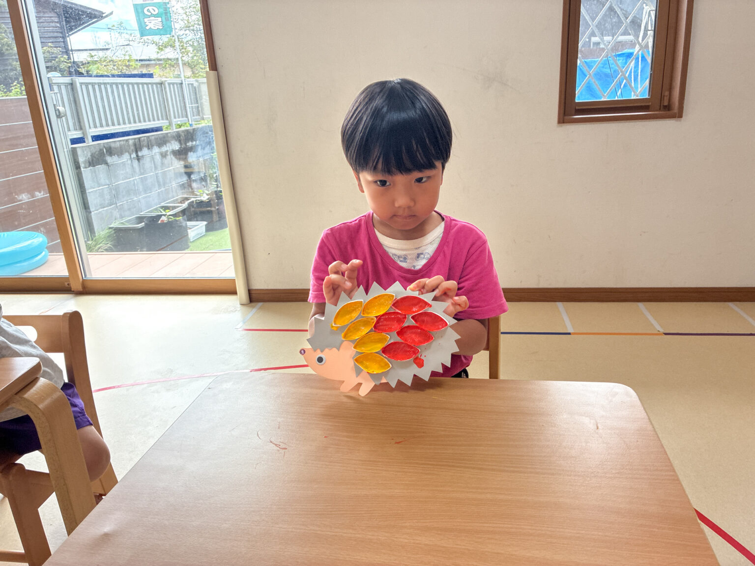 絵の具遊びの様子 ⑦