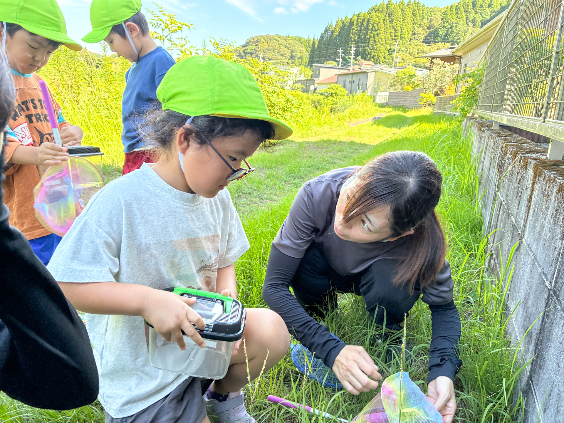 散歩・虫探しの様子 ③