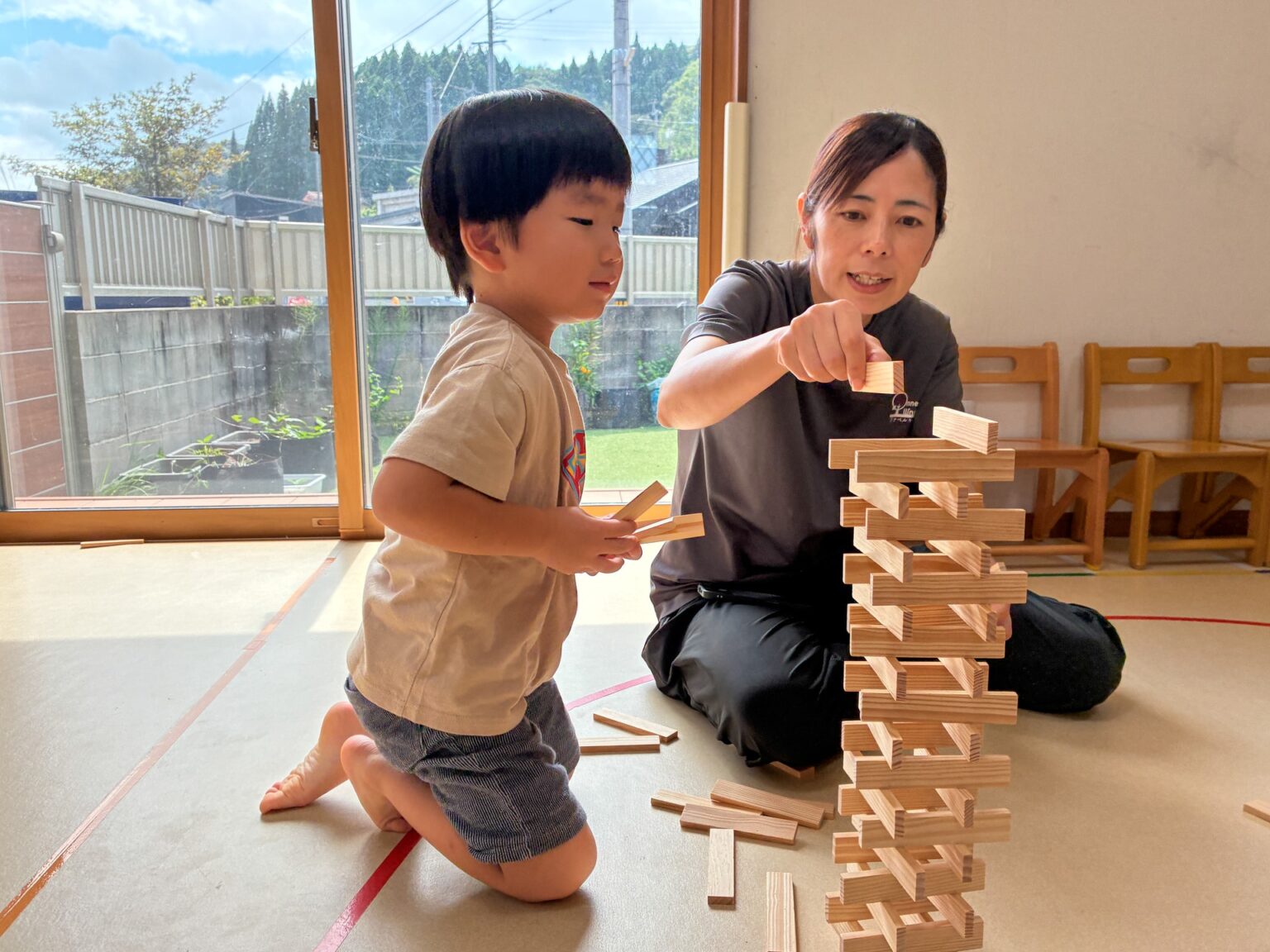 カプラ遊びの様子 ⑥