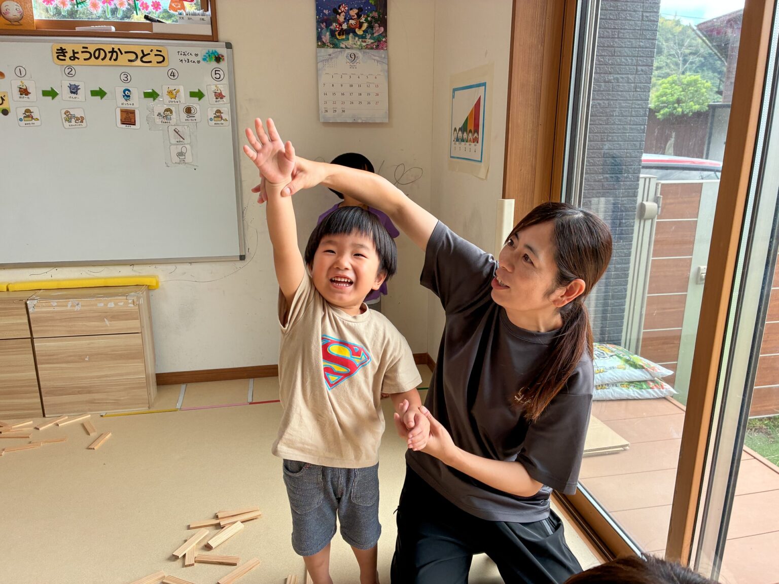 カプラ遊びの様子 ⑭