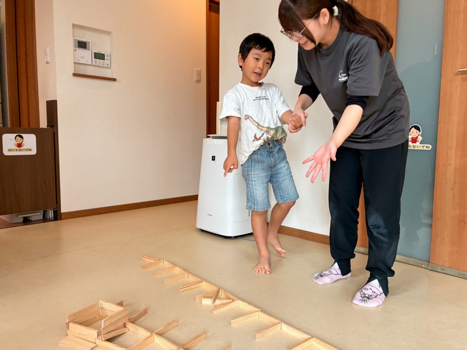 カプラ遊びの様子 ⑮
